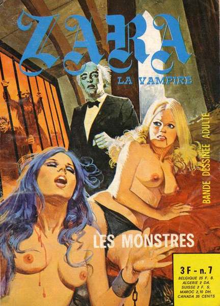 Scan de la Couverture Zara La Vampire n 7